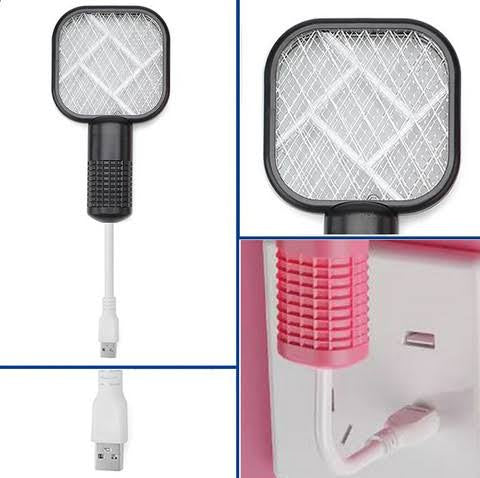 USB Electric Mosquito Racket, Rechargeable Racket