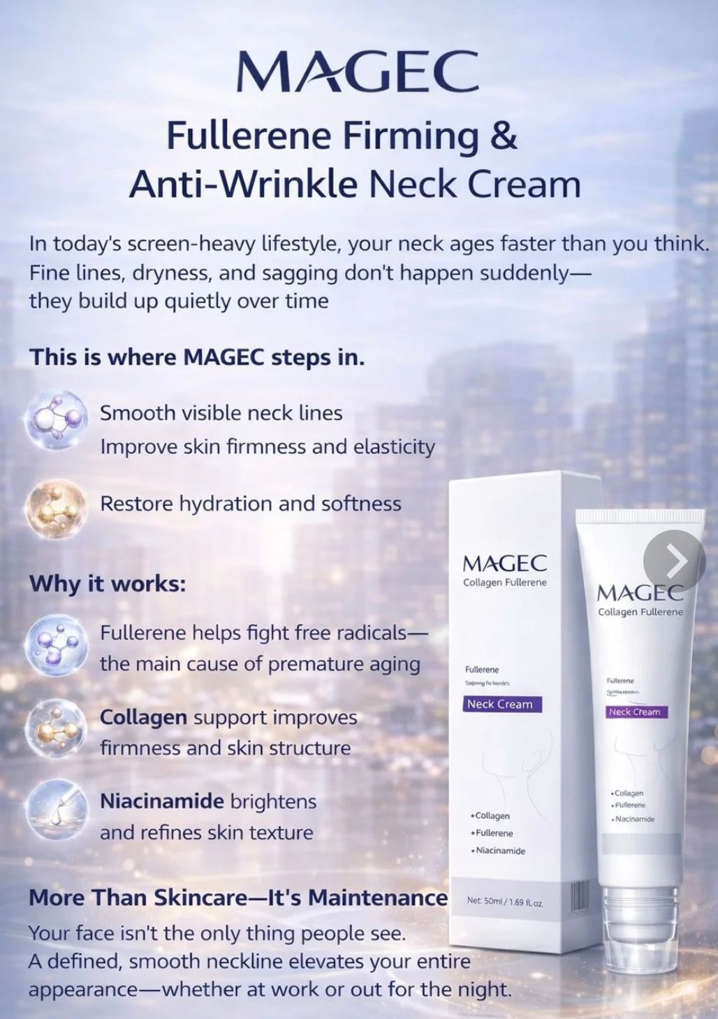 Magec Neck & Body Tightening Cream