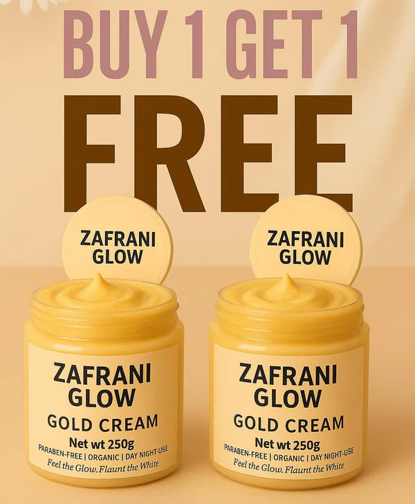 Zafrani Whitening Gold Cream (Buy 1 Get 1 Free)