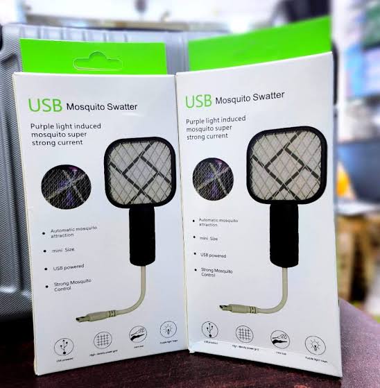 USB Electric Mosquito Racket, Rechargeable Racket